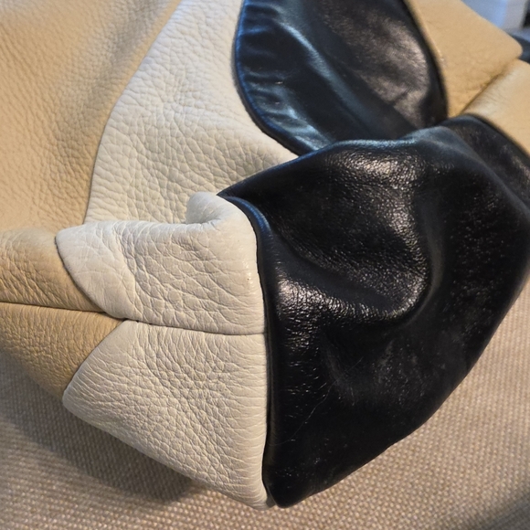 AUTHENTIC PRADA MIU MIU VINTAGE GRANDE SWIRL LEATHER SATCHEL PURSE HANDBAG - Picture 8 of 16